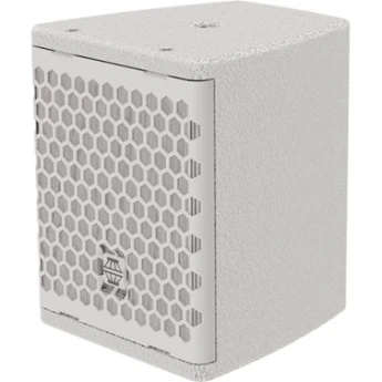 Ультра-компактный пассивный широкополосный громкоговоритель, 4" НЧ, 1,1" купольный ВЧ-драйвер, 80° коническая направленность, 100Гц-20кГц, 1,6 кг. Цвет белый EM ACOUSTICS EMS-41-WHITE
